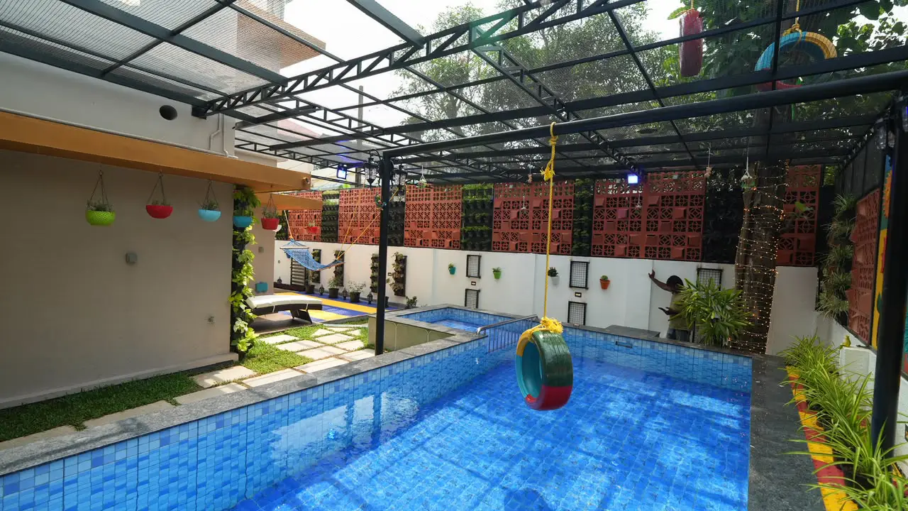 Luxury villa interior