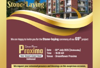 Stone Laying ceremony of Dreamflower Proxima
